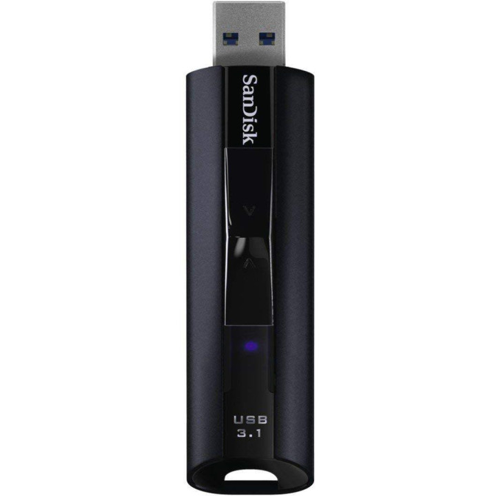 Флаш памет SanDisk Extreme PRO USB 3.1 Solid State Flash Drive, 256GB, черен - SD-USB-CZ880-256G-G46