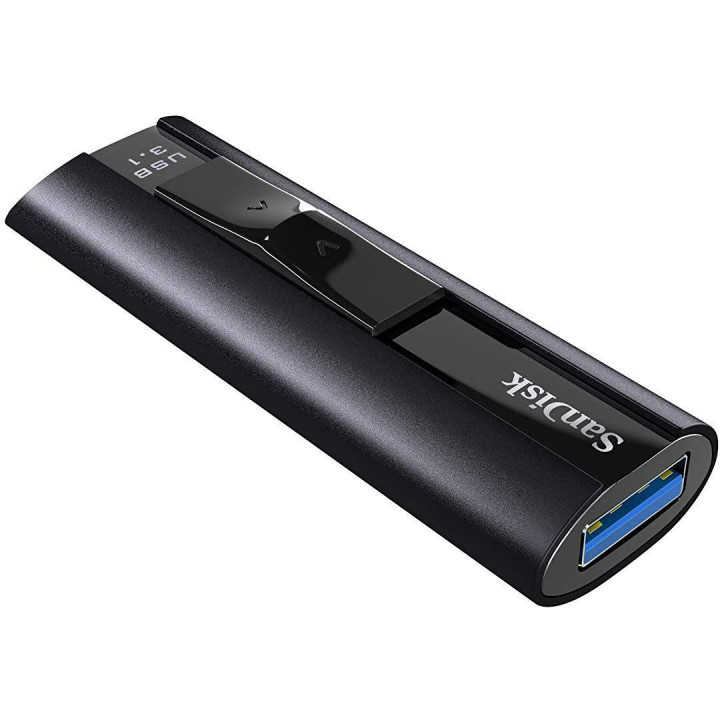 Флаш памет SanDisk Extreme PRO USB 3.1 Solid State Flash Drive, 256GB, черен - SD-USB-CZ880-256G-G46
