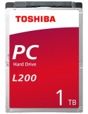 Твърд диск Toshiba 1TB L200 Slim 2,5", 7mm, BULK - HDWL110UZSVA