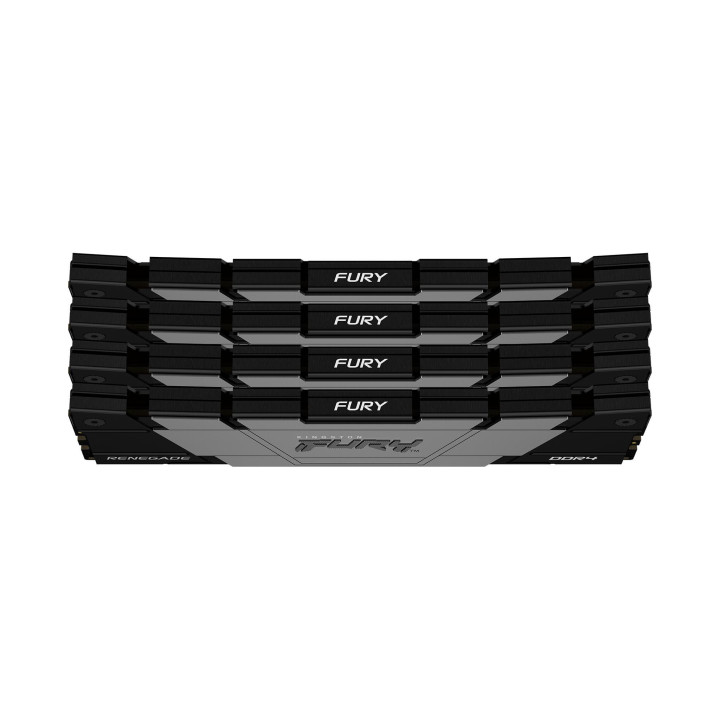 RAM памет Kingston 128GB(4x32GB) DDR4 3600MHz CL18 FURY Renegade Black - KF436C18RB2K4/128