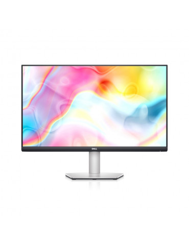 Монитор Dell S2722QC 27" IPS AG LED, 4ms, UHD 4K, 99% sRGB, AMD FreeSync, HDMI, USB-C, USB 3.2 hub, Speakers, черен