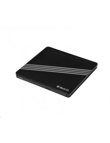 Външно оптично устройство Hitachi-LG GPM1NB10 Ultra Slim DVD-RW, USB on-the-go, Black - GPM1NB10.AHLR10B