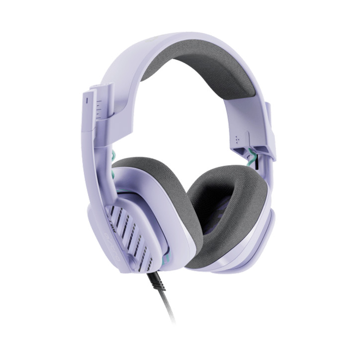 Геймърски слушалки Logitech A10 STAR KILLER BASE, 3.5mm, ASTEROID LILAC - 939-002078
