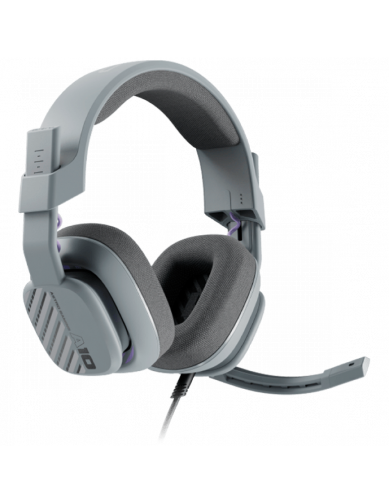 Геймърски слушалки Logitech A10 STAR KILLER BASE, 3.5mm, OZONE GREY - 939-002071