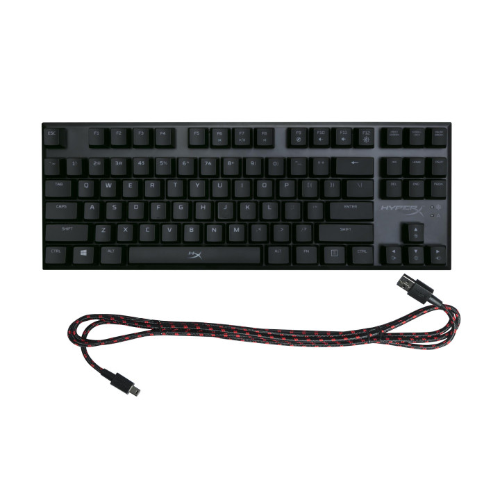 Механична геймърска клавиатура HyperX Alloy FPS Pro M, червени суичове