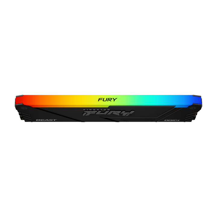 RAM памет Kingston FURY 8GB DDR4 3200MHz CL16 Beast Black RGB - KF432C16BB2A/8