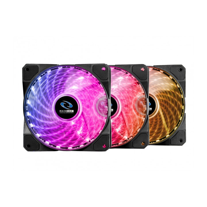 Вентилатори Raidmax 3 x NV-A120R3 RGB