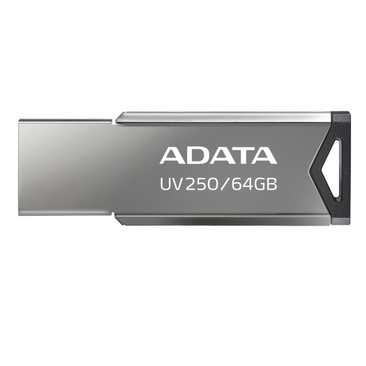 Флаш памет Adata 64GB UV250 USB 2.0-Flash Drive Silver - AUV250-64G-RBK