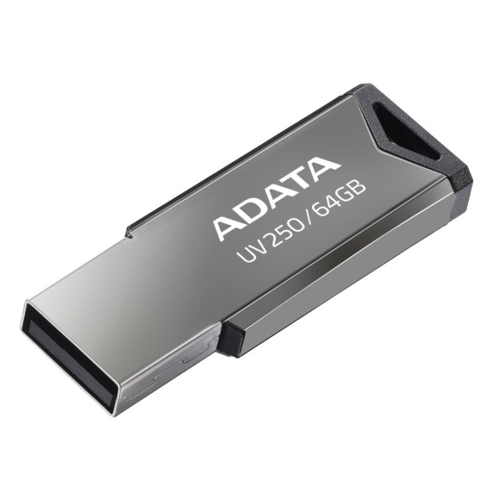 Флаш памет Adata 64GB UV250 USB 2.0-Flash Drive Silver - AUV250-64G-RBK