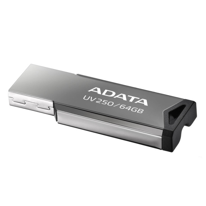 Флаш памет Adata 64GB UV250 USB 2.0-Flash Drive Silver - AUV250-64G-RBK