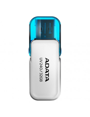 Флаш памет Adata 32GB UV240 USB 2.0-Flash Drive White - AUV240-32G-RWH