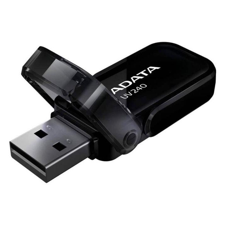 Флаш памет Adata 32GB UV240 USB 2.0-Flash Drive Black - AUV240-32G-RBK