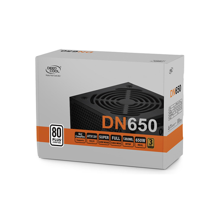 Захранване 650W DeepCool DN650 80  230V EU