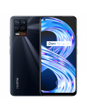 Смартфон Realme 8 6GB/128GB Black RMX3085 / 5995036
