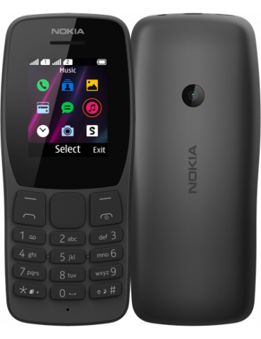 Телефон NOKIA 110 DS Black - 16NKLB01A05