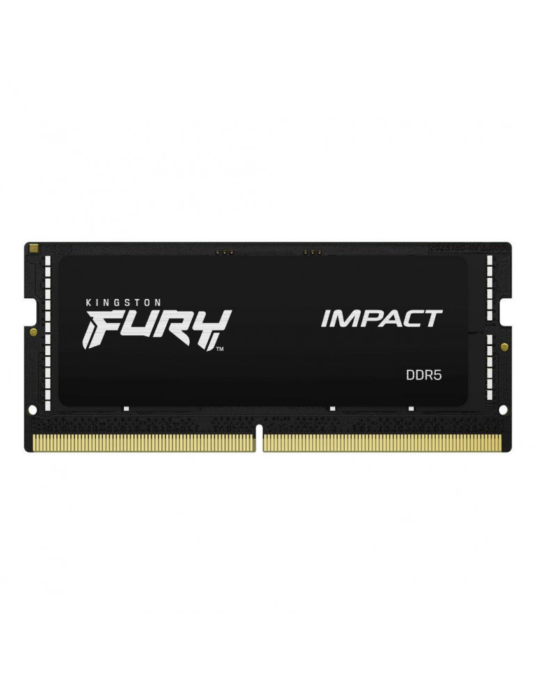 RAM памет Kingston 8GB DDR5 PC4-38400 4800MH FURY IMPACT SODIMM CL40 - KF548S38IB-8