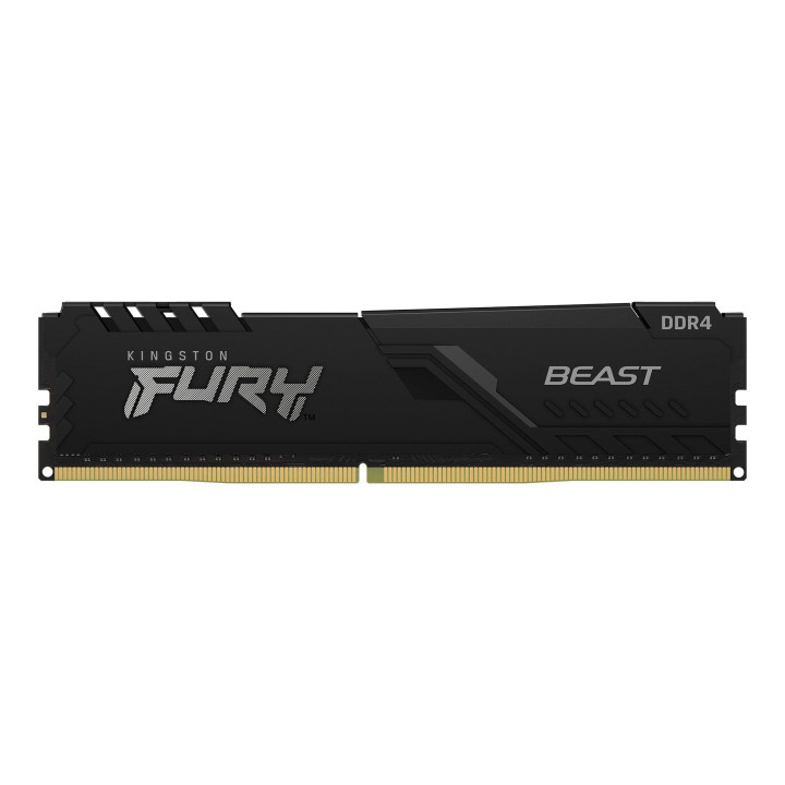 RAM памет Kingston 32GB(2x16GB) DDR4 PC4-28800 3600MHz FURY Beast Black CL18 - KF436C18BBK2/32