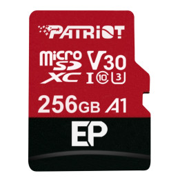 SD карта Patriot EP Series 256GB Micro SDXC V30 - PEF256GEP31MCX