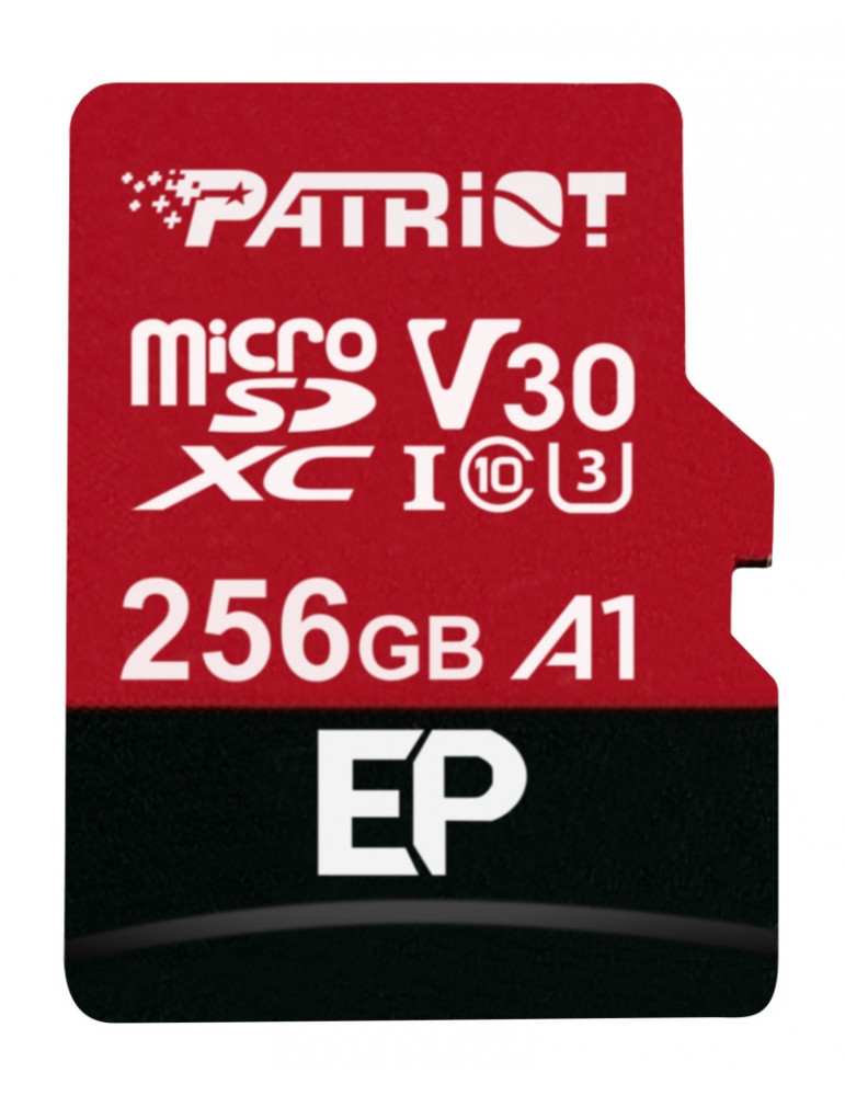 SD карта Patriot EP Series 256GB Micro SDXC V30 - PEF256GEP31MCX