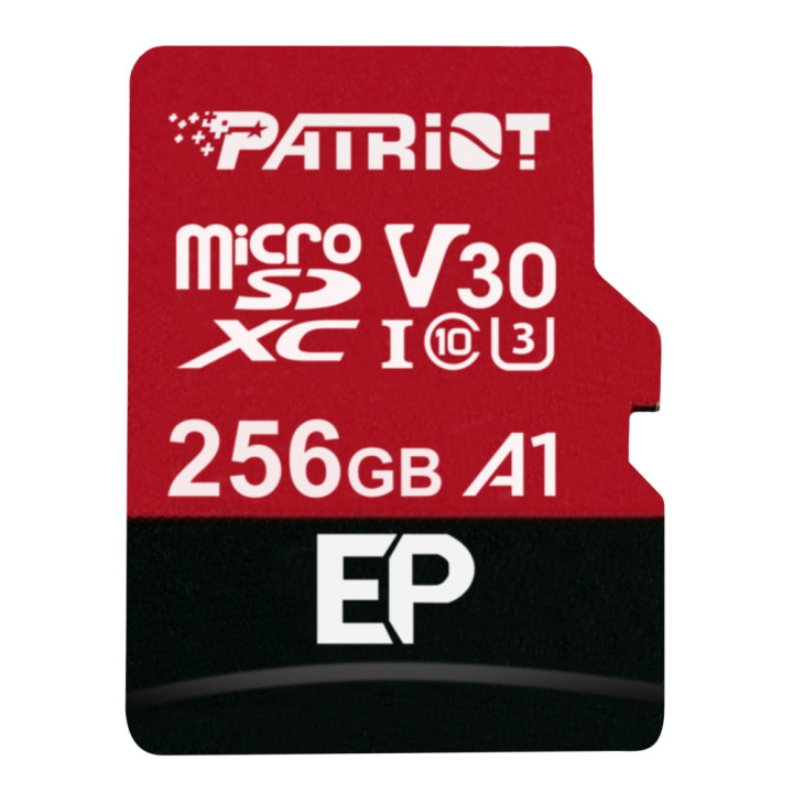 SD карта Patriot EP Series 256GB Micro SDXC V30 - PEF256GEP31MCX