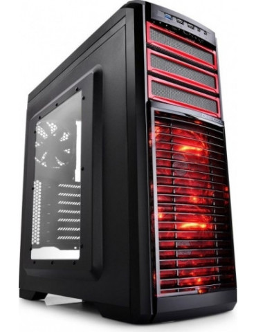 Геймърски компютър ION с процесор AMD Ryzen 5 1600X и XFX RX580 4GB ПОДАРЪК слушалки Canyon Fobos CND-SGHS3