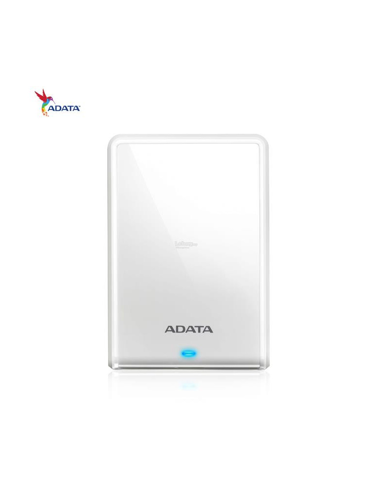 Външен хард диск 2TB Adata HV620S USB3.0, бял