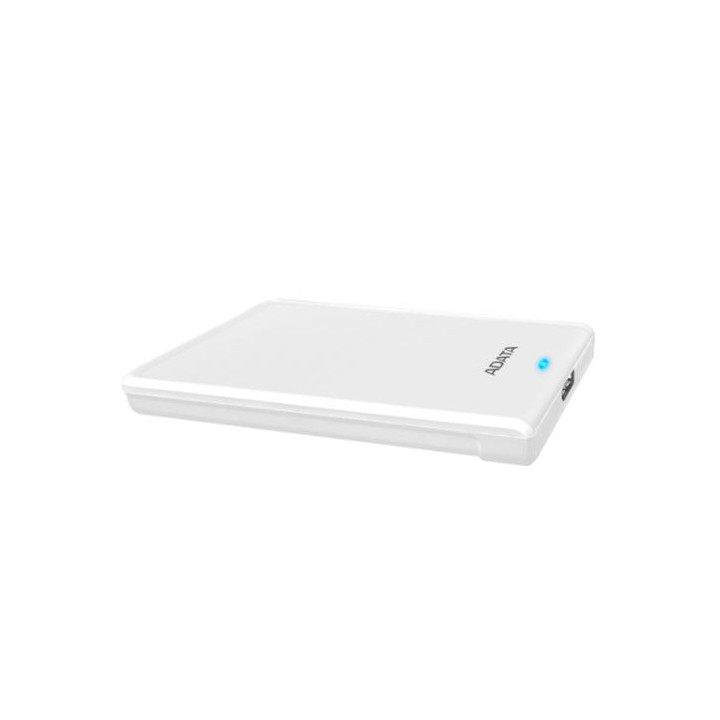 Външен хард диск 2TB Adata HV620S USB3.0, бял