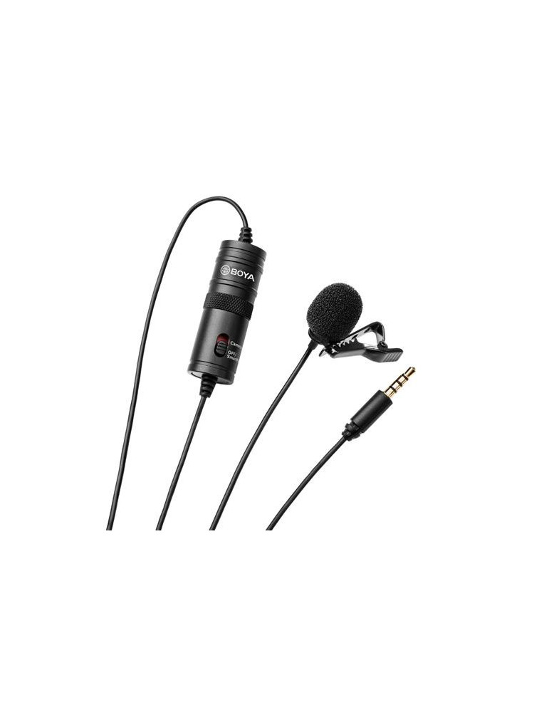 Микрофон брошка BOYA BY-M1, 3.5mm жак