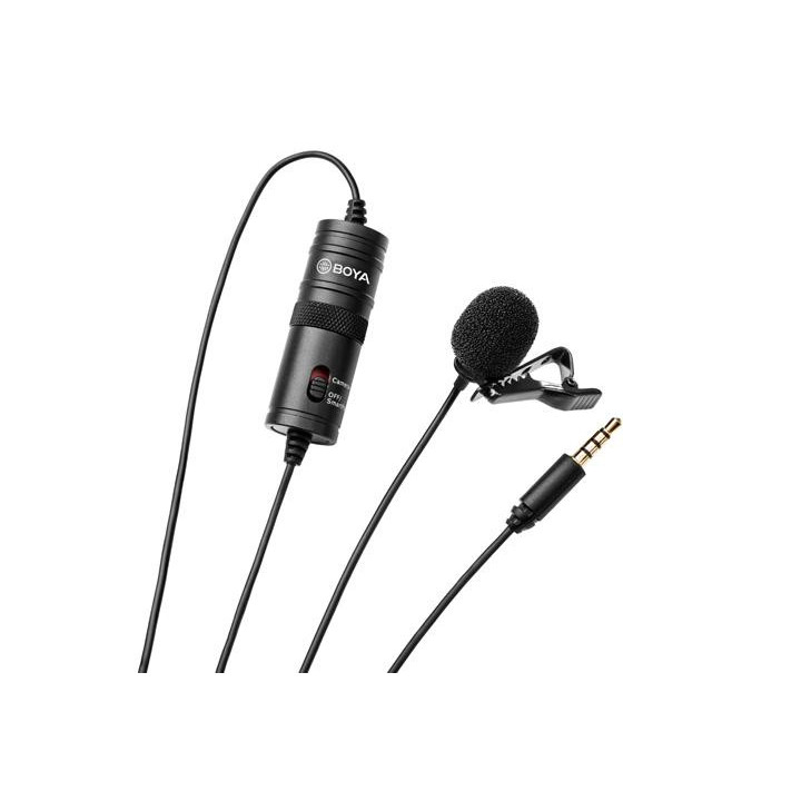 Микрофон брошка BOYA BY-M1, 3.5mm жак