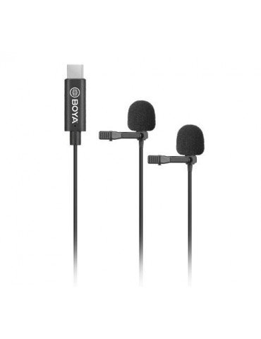 Микрофон брошка 2 броя BOYA BY-M3D, USB-C