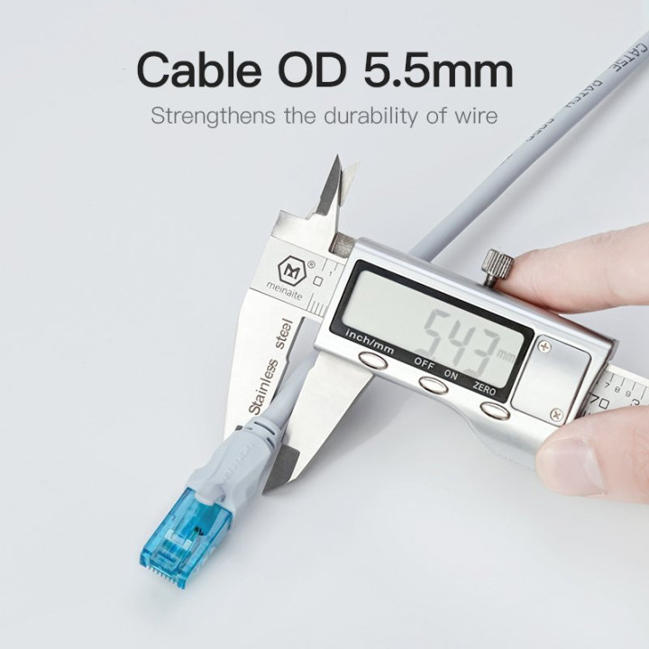 Кабел Vention LAN UTP Cat5e Patch Cable - 1.5M Blue - VAP-A10-S150