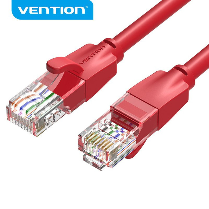 Кабел Vention LAN UTP Cat.6 Patch Cable - 2M Red - IBERH