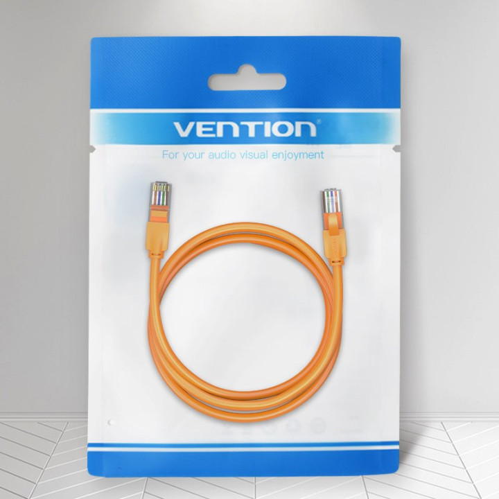 Кабел Vention LAN UTP Cat.6 Patch Cable - 1M Orange - IBEOF