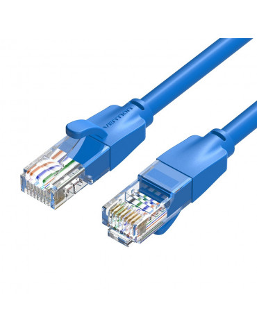 Кабел Vention LAN UTP Cat.6 Patch Cable - 1.5M Blue - IBELG