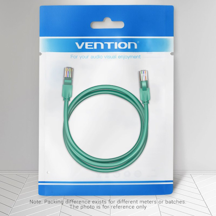 Кабел Vention LAN UTP Cat.6 Patch Cable - 2M Green - IBEGH
