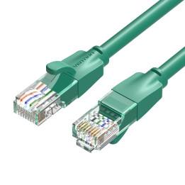 Кабел Vention LAN UTP Cat.6 Patch Cable - 1M Green - IBEGF