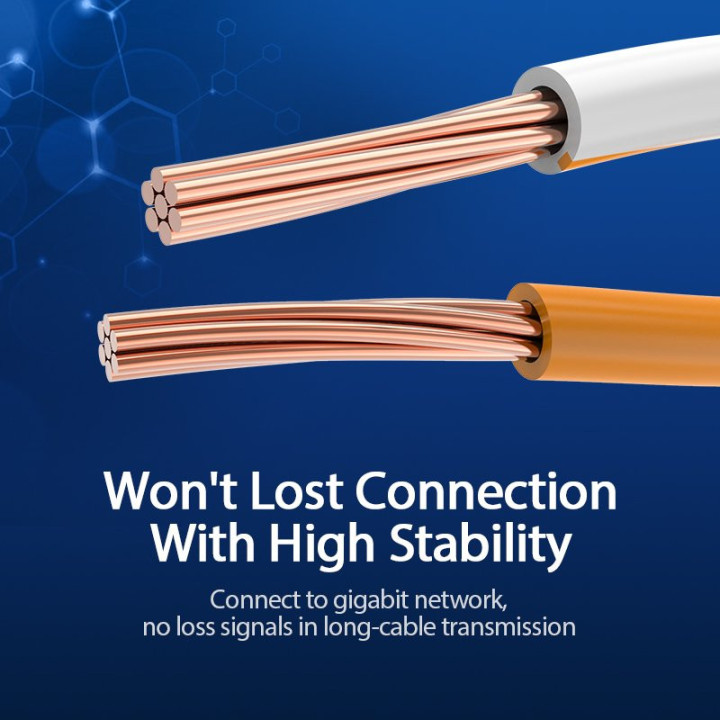 Кабел Vention LAN UTP Cat.6 Patch Cable - 1.5M Black - IBEBG
