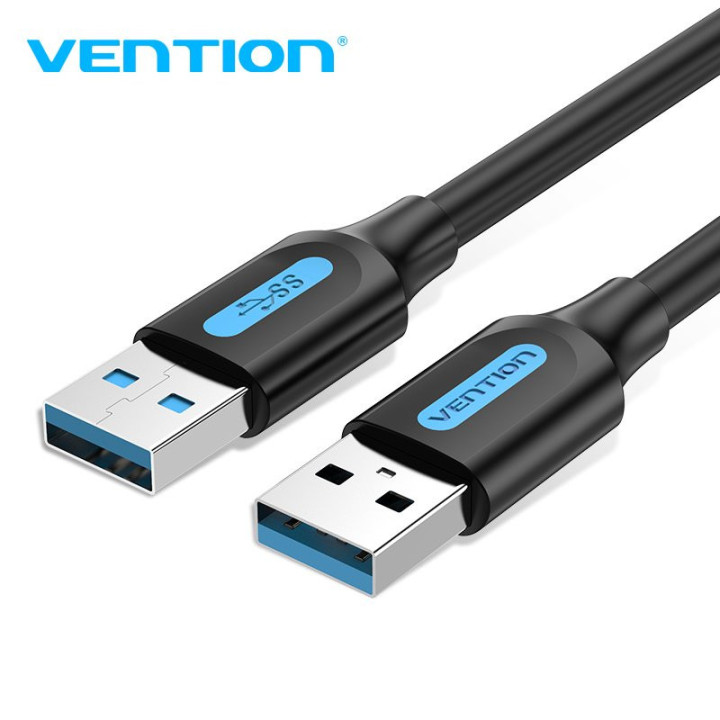 Кабел Vention USB 3.0 AM / AM - 1.5M Black - CONBG