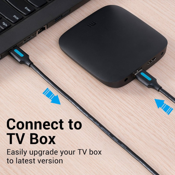 Кабел Vention USB 3.0 AM / AM - 1.5M Black - CONBG