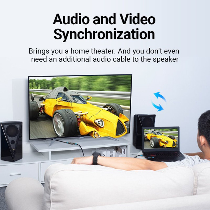 Адаптер Vention HDMI Female to Female Coupler Black - AIRB0