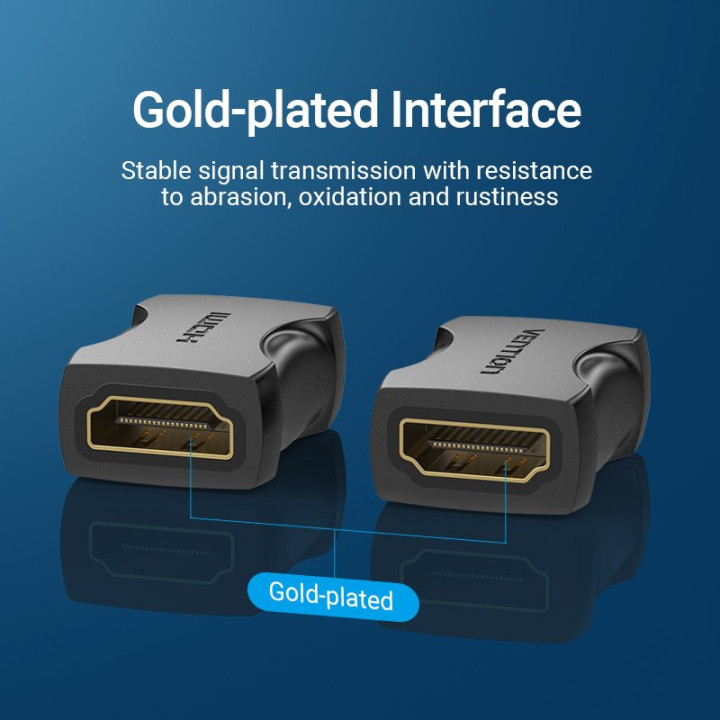 Адаптер Vention HDMI Female to Female Coupler Black - AIRB0