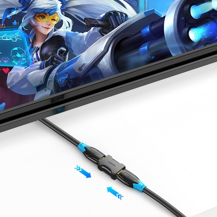 Адаптер Vention HDMI Female to Female Coupler Black - AIRB0
