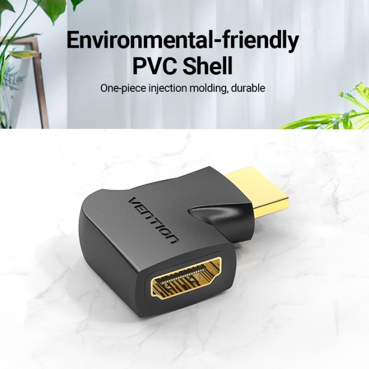Адаптер Vention HDMI Vertical Flat 270 Degree M/F - AIQB0
