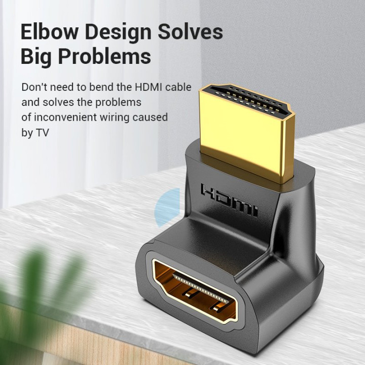 Адаптер Vention HDMI Right Angle 270 Degree M/F - AINB0