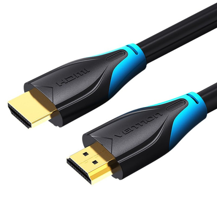 Кабел Vention HDMI v2.0 M / M 4K/60Hz Gold - 2M Black - AACBH