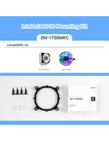 Монтаж Zalman Mounting Kit LGA1700 TYPE-C for CNPS9x OPTIMA - ZM1700-MKC