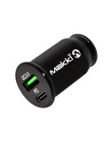 Зарядно за кола Makki Fast Charger Car - Type-C   USB QC3.0  20W - MAKKI-CC20W02-BK