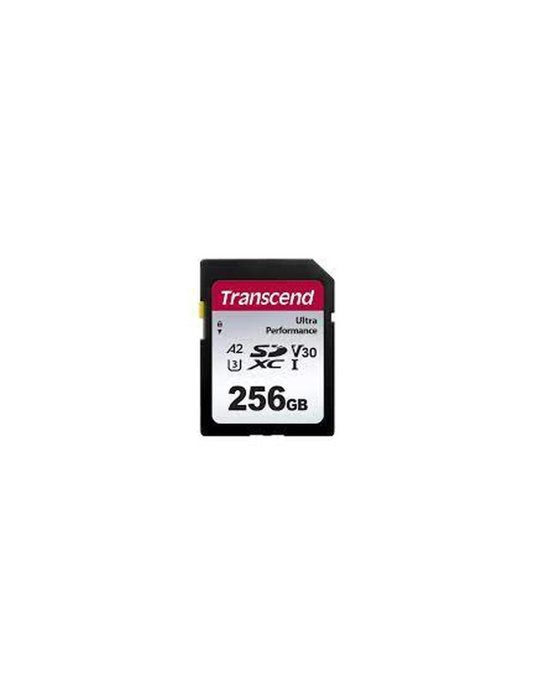 SD карта Transcend 256GB SD Card UHS-I U3 A2 Ultra Performance - TS256GSDC340S
