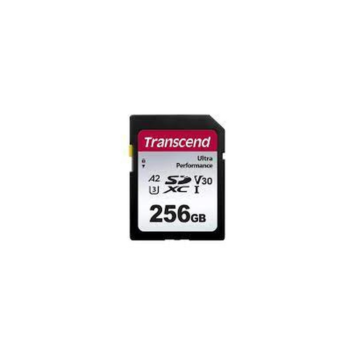 SD карта Transcend 256GB SD Card UHS-I U3 A2 Ultra Performance - TS256GSDC340S