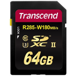 SD карта Transcend 64GB SDXC Class3 UHS-II Card - TS64GSDC700S